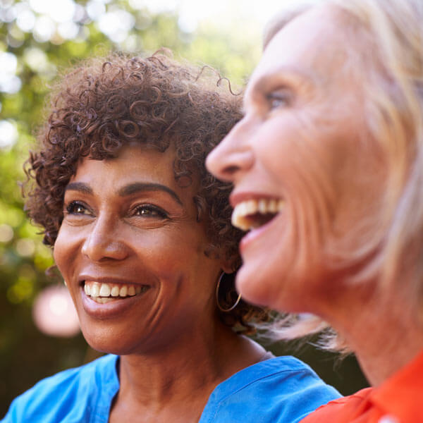 Two Women Laughing